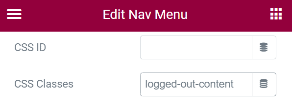 Elementor Show a Different Navigation Menu For Logged In & Out Users 26