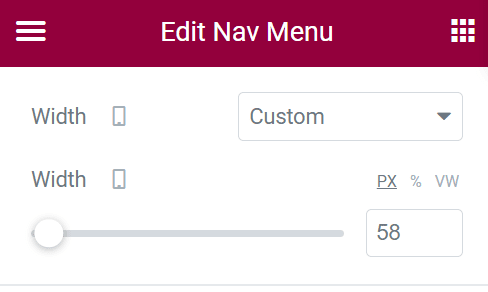 Elementor Sticky Mobile Navigation Bar + Open Nav Upwards 19